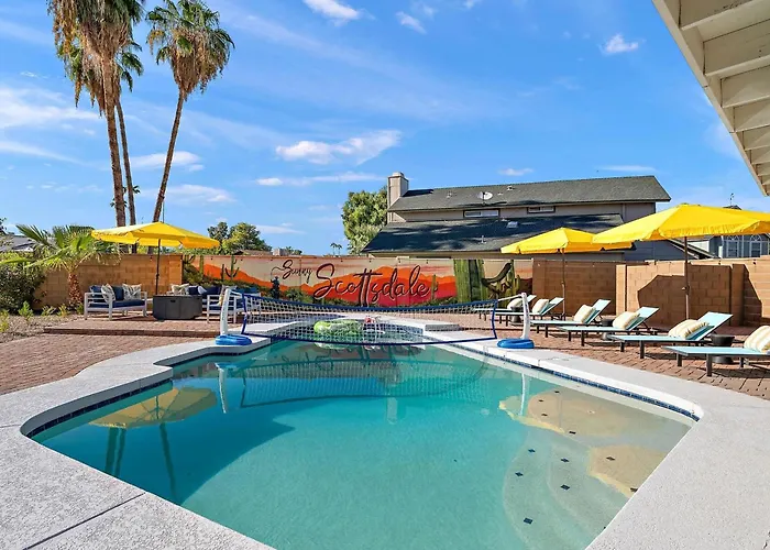 Outdoor Oasis Pool Sport Court Arcade Put Put
