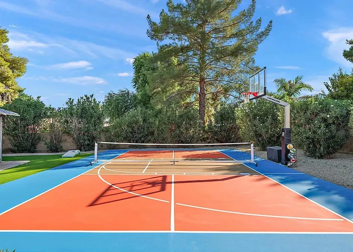 Hébergement de vacances Outdoor Oasis Pool Sport Court Arcade Put Put