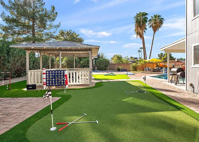 Outdoor Oasis Pool Sport Court Arcade Put Put
